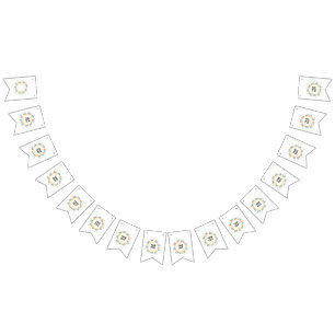 Simple minimal elegant custom logo here company bunting