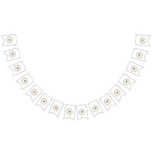 Simple minimal elegant custom logo here company bunting