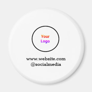 Simple minimal elegant custom logo here company c magnet