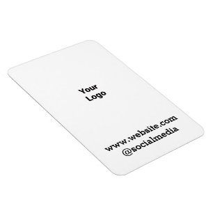 Simple minimal elegant custom logo here company c magnet