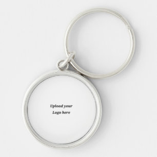 Simple minimal elegant custom logo here company cl key ring