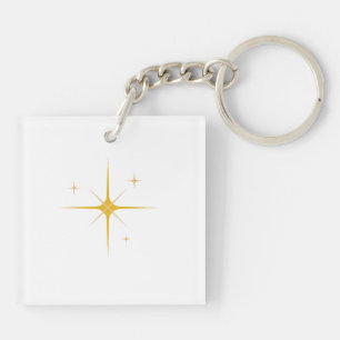 Simple minimal elegant custom logo here company cl key ring