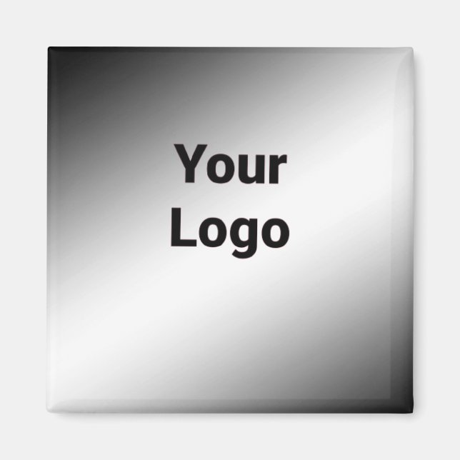 Simple minimal elegant custom logo here company cl magnet (Front)