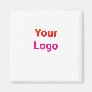 Simple minimal elegant custom logo here company cl magnet