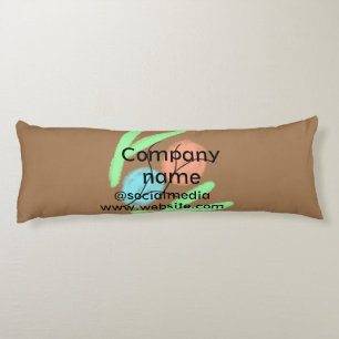 Simple minimal elegant custom logo here company g body cushion