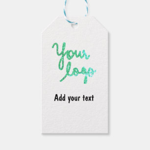 Simple minimal elegant custom logo here company  g gift tags