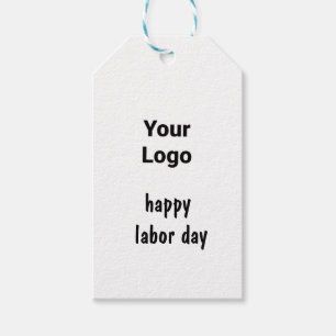 Simple minimal elegant custom logo here company  g gift tags