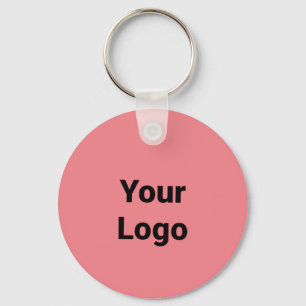Simple minimal elegant custom logo here company g key ring