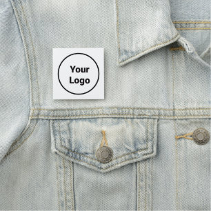 Simple minimal elegant custom logo here company g name tag