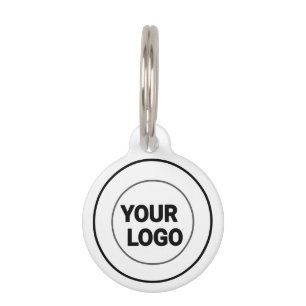 Simple minimal elegant custom logo here company  g pet tag