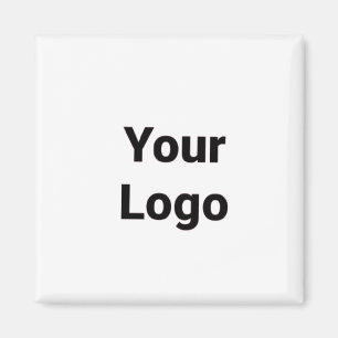 Simple minimal elegant custom logo here company  magnet