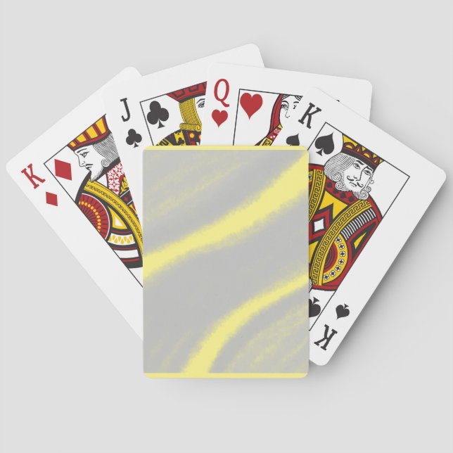 Simple minimal elegant custom logo here company  p playing cards (Back)