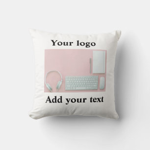 Simple minimal elegant custom logo here company ph cushion