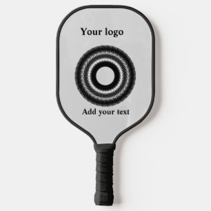 Simple minimal elegant custom logo here company ph pickleball paddle