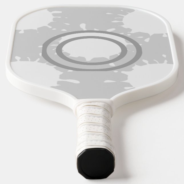 Simple minimal elegant custom logo here company ph pickleball paddle (Laydown)