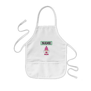 Simple minimal elegant custom logo here company  t kids apron
