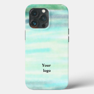 Simple minimal elegant custom logo here company th iPhone 13 pro case