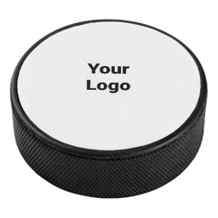 Simple minimal elegant custom logo here company th hockey puck