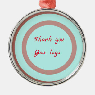 Simple minimal elegant custom logo here company th metal tree decoration