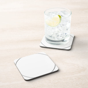 Simple minimal elegant custom logo here company wa coaster