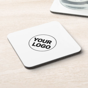 Simple minimal elegant custom logo here company wa coaster