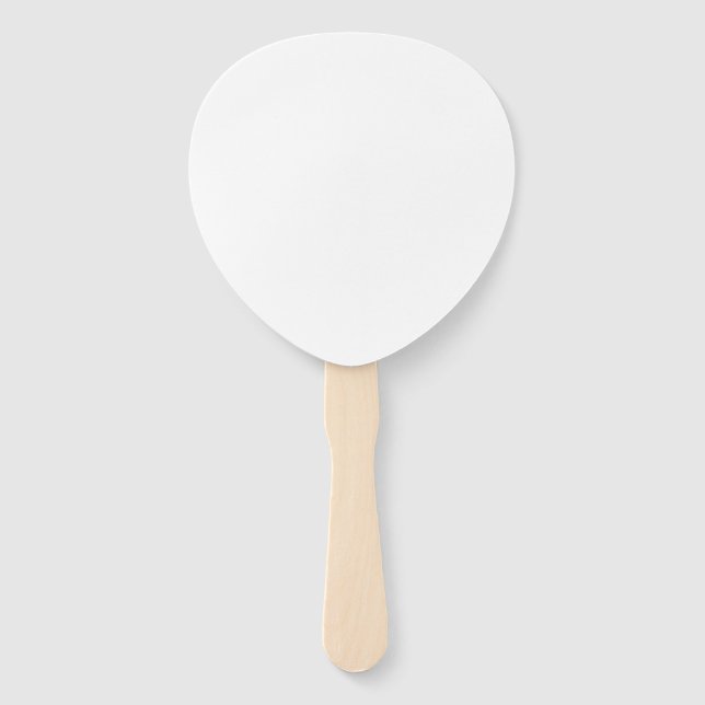 Simple minimal elegant custom logo here company wa hand fan (Front)