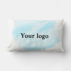 Simple minimal elegant custom logo here company wa lumbar cushion