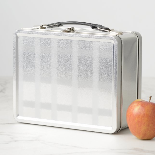 Simple minimal elegant custom logo here company wa metal lunch box (In Situ)