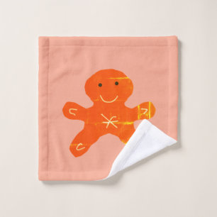 Simple minimal elegant custom logo here company wash cloth