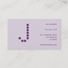 Simple Minimal Elegant Pastel Soft Purple Grey
