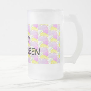 Simple minimal elegant thank you elegant custom c frosted glass beer mug