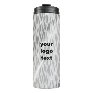 Simple minimal elegant thank you elegant custom  c thermal tumbler