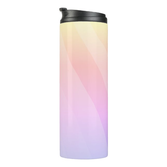 Simple minimal elegant thank you elegant custom  c thermal tumbler (Rotated Right)