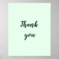 Simple minimal elegant thank you elegant custom