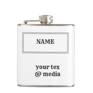 Simple minimal elegant your text here custom flask