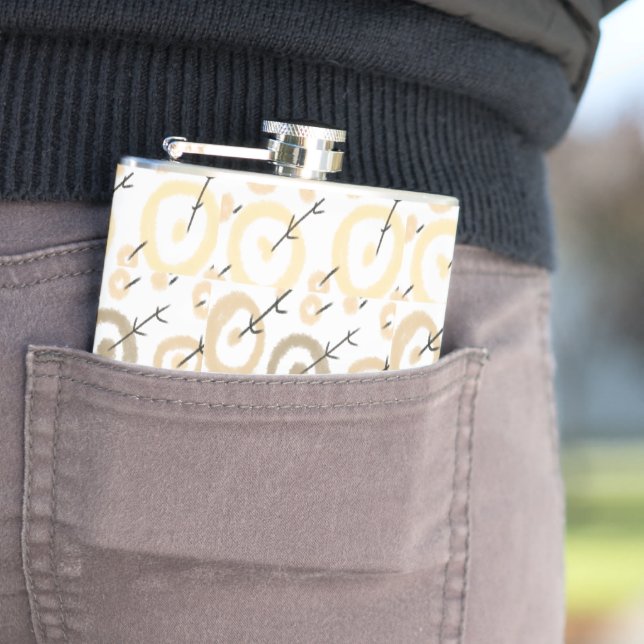 Simple minimal elegant your text here custom flask (In Situ)