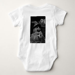 simple minimal gold monogram personalised modern c baby bodysuit