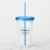simple minimal graduate add name modern class 