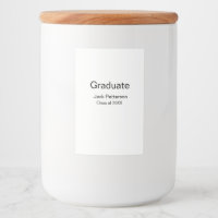 simple minimal graduate add name modern class