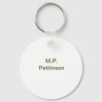 Simple minimal green add your text name photo cust