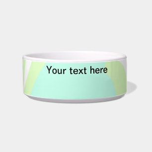 Simple minimal green watercolor glitter add text t bowl