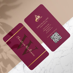 Simple Minimal Modern Elegant Professional Business Card