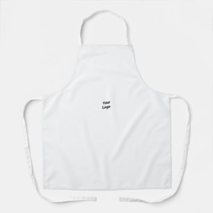 SIMPLE MINIMAL MODERN MONOGRAM ELEGANT STYLE CHIC  APRON