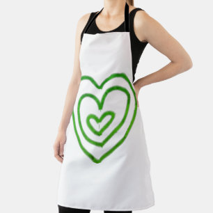 SIMPLE MINIMAL MODERN MONOGRAM ELEGANT STYLE CHIC APRON