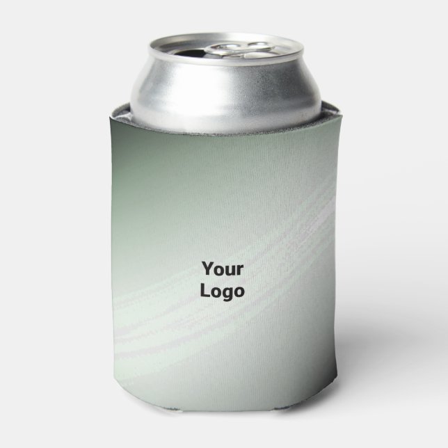 SIMPLE MINIMAL MODERN MONOGRAM ELEGANT STYLE CHIC  CAN COOLER (Can Front)