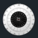 SIMPLE MINIMAL MODERN MONOGRAM ELEGANT STYLE CHIC  DARTBOARD<br><div class="desc">DESIGN</div>