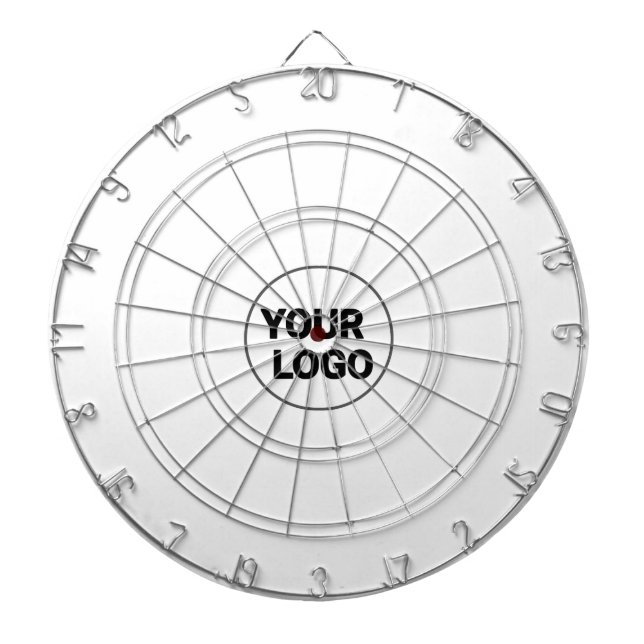 SIMPLE MINIMAL MODERN MONOGRAM ELEGANT STYLE CHIC  DARTBOARD (Front)
