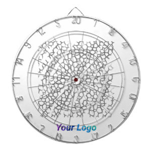 SIMPLE MINIMAL MODERN MONOGRAM ELEGANT STYLE CHIC DARTBOARD