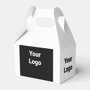 SIMPLE MINIMAL MODERN MONOGRAM ELEGANT STYLE CHIC  FAVOUR BOX