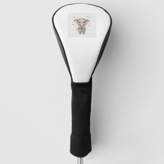 SIMPLE MINIMAL MODERN MONOGRAM ELEGANT STYLE CHIC  GOLF HEAD COVER